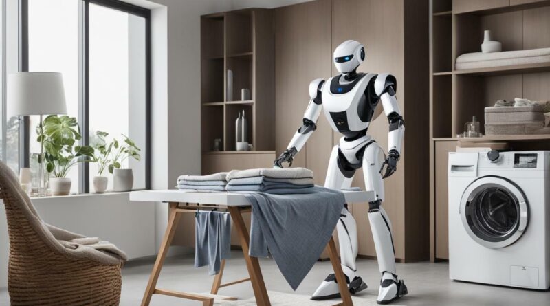 Robot pengering pakaian