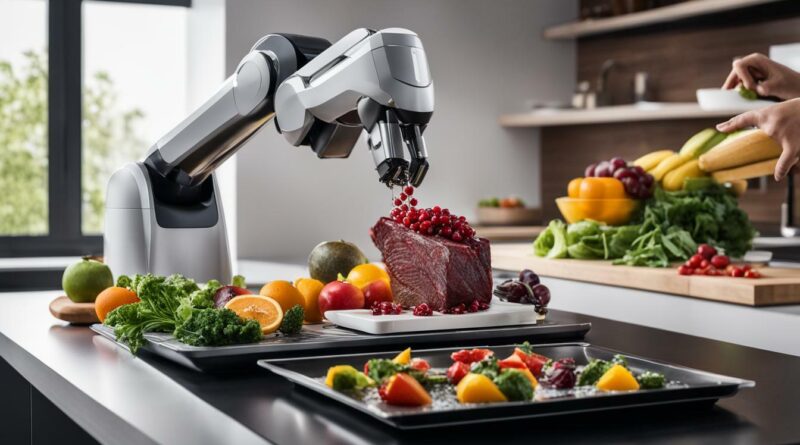 Robot pengolah makanan